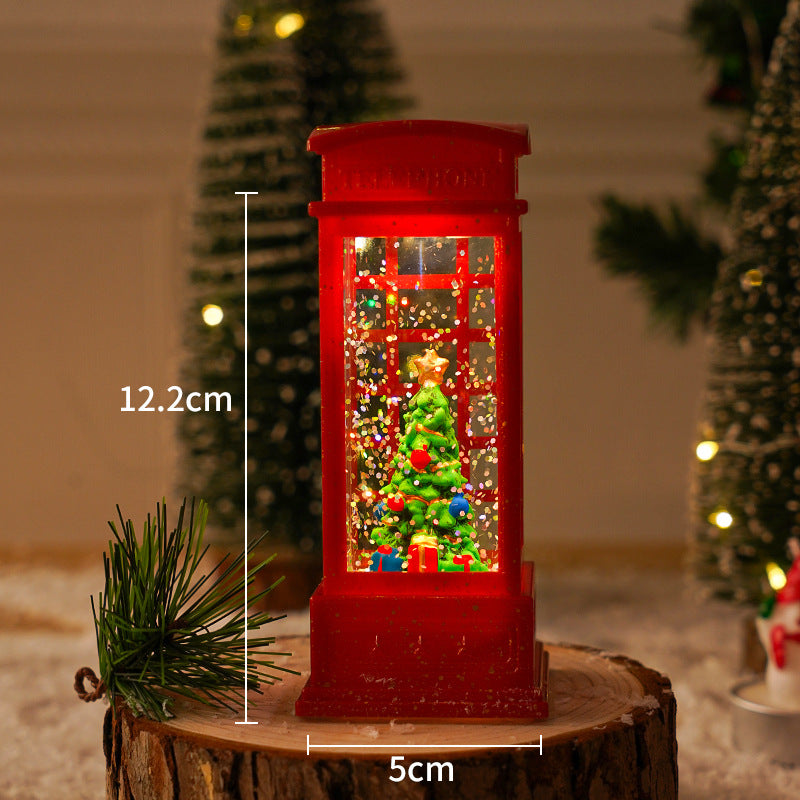 Christmas Vintage Water Lamp-Decorative Christmas Lantern