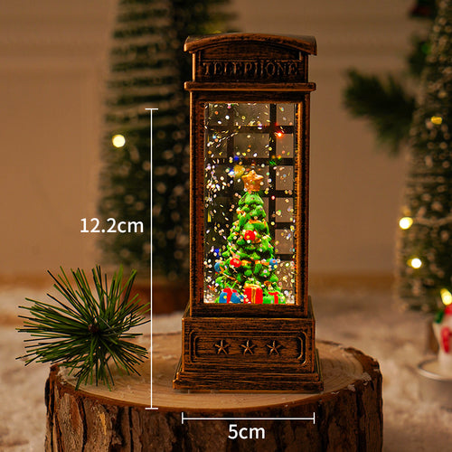 Christmas Vintage Water Lamp-Decorative Christmas Lantern